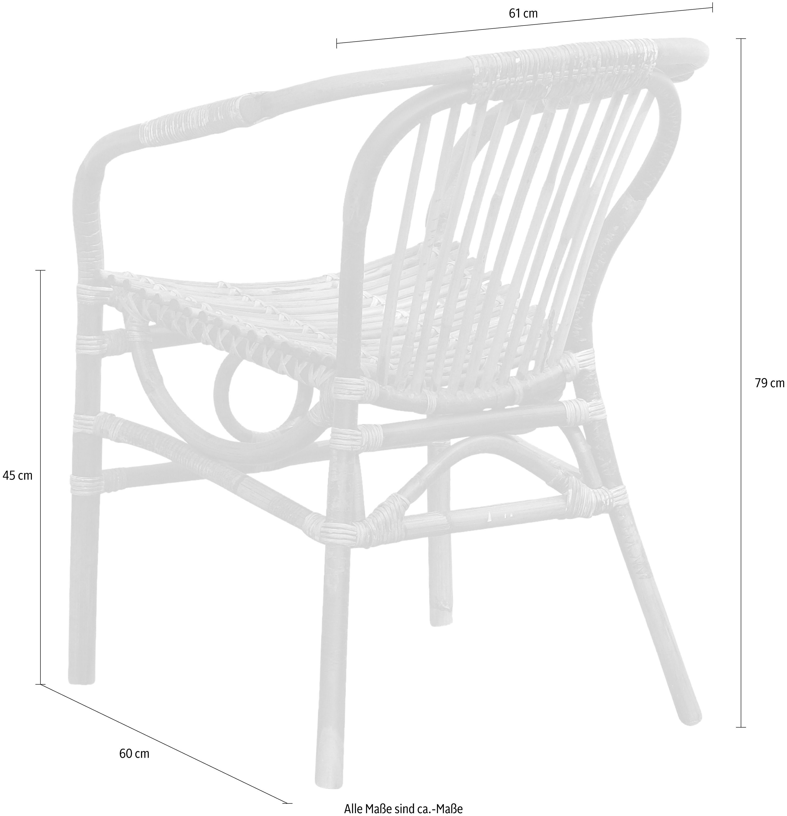 SIT Rattanstuhl Vintage