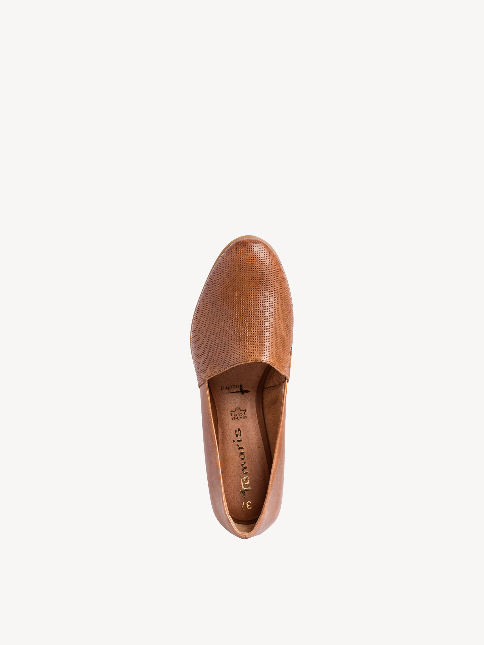 Slipper en cuir - marron