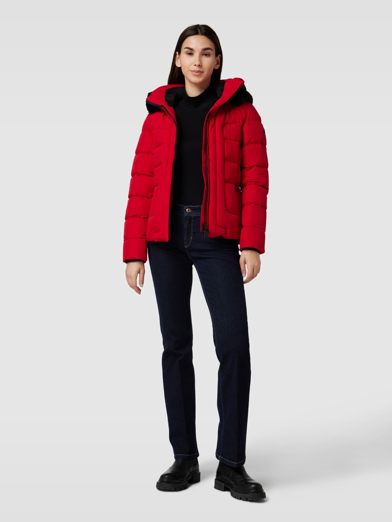 Funktionsjacke mit Zweiwege-Reißverschluss Modell 'Belvitesse' in rot