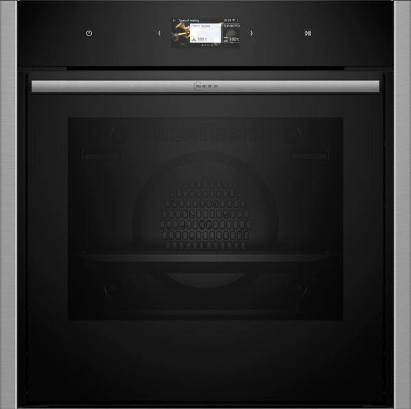 NEFF Einbaubackofen N 90 B64CS71N0, mit Teleskopauszug nachrüstbar, Hydrolyse