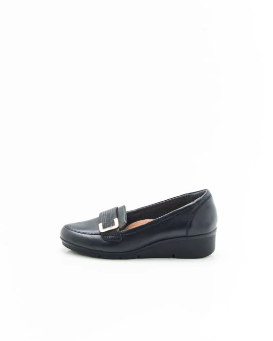 Mocassins compensés à boucle Amortyl