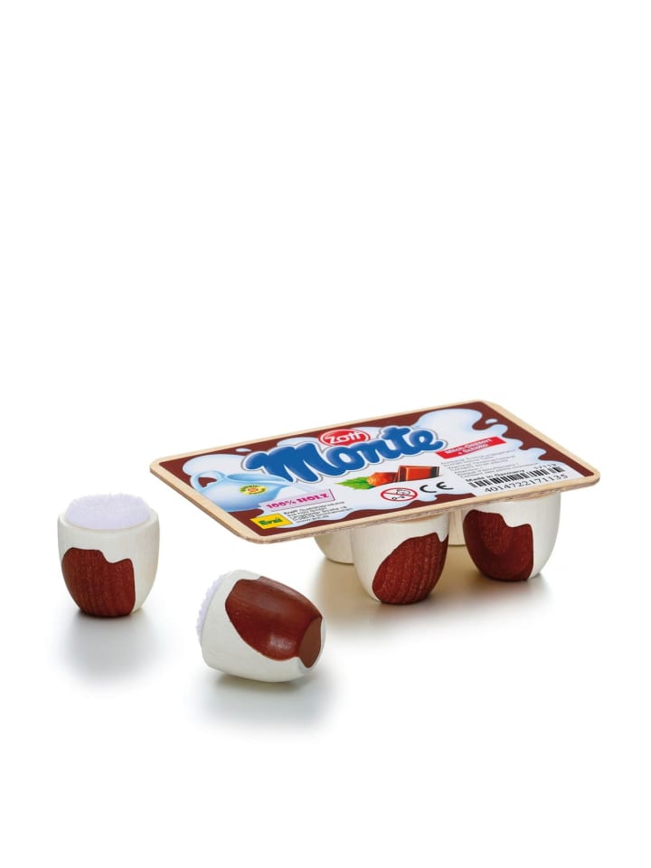 Erzi Schoko-Milch-Dessert Monte von Zott für Kaufladenzubehör in braun günstig kaufen onesize