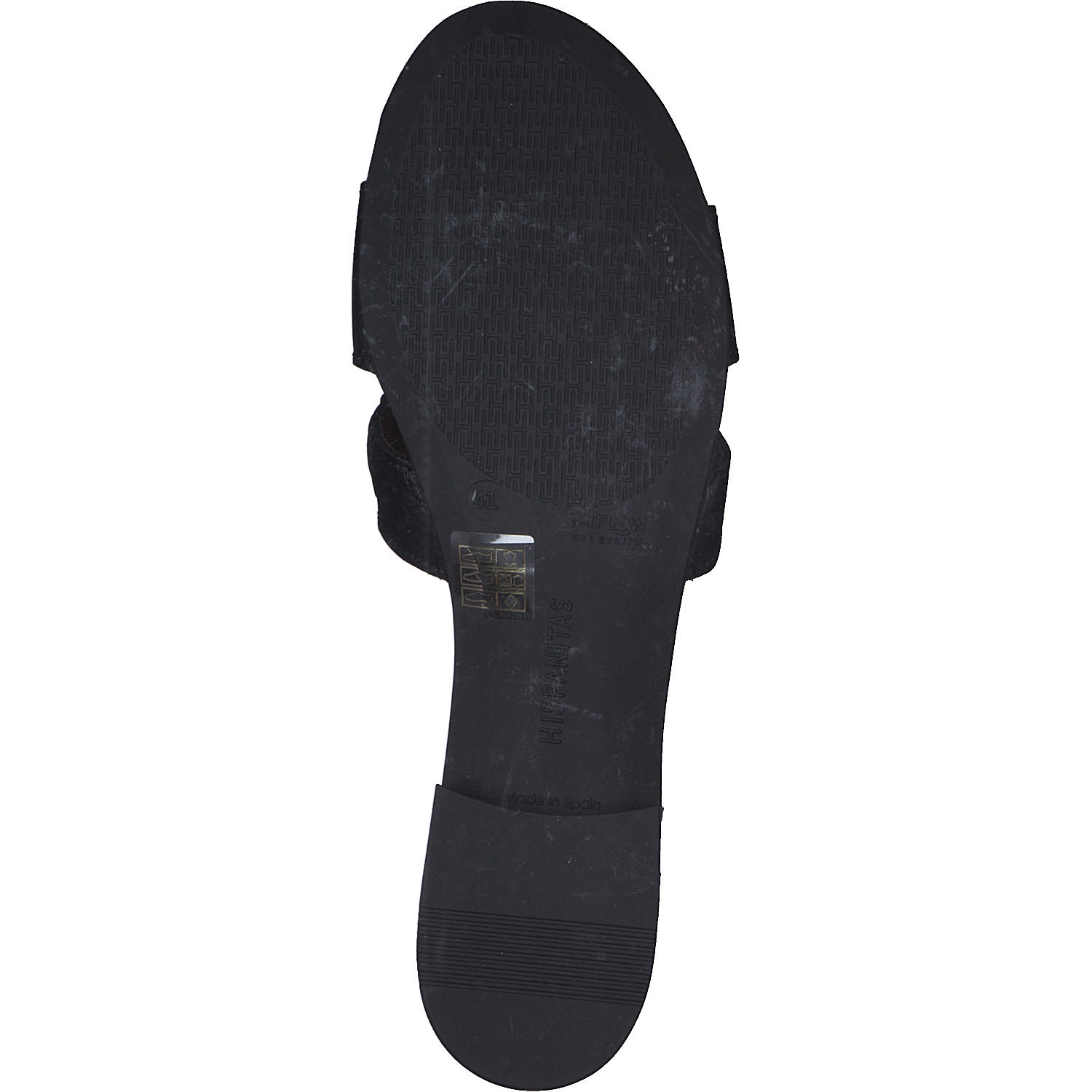 Hispanitas Schuhe Lena HV243268, Plateau-Pantoletten, Damen, Schwarz