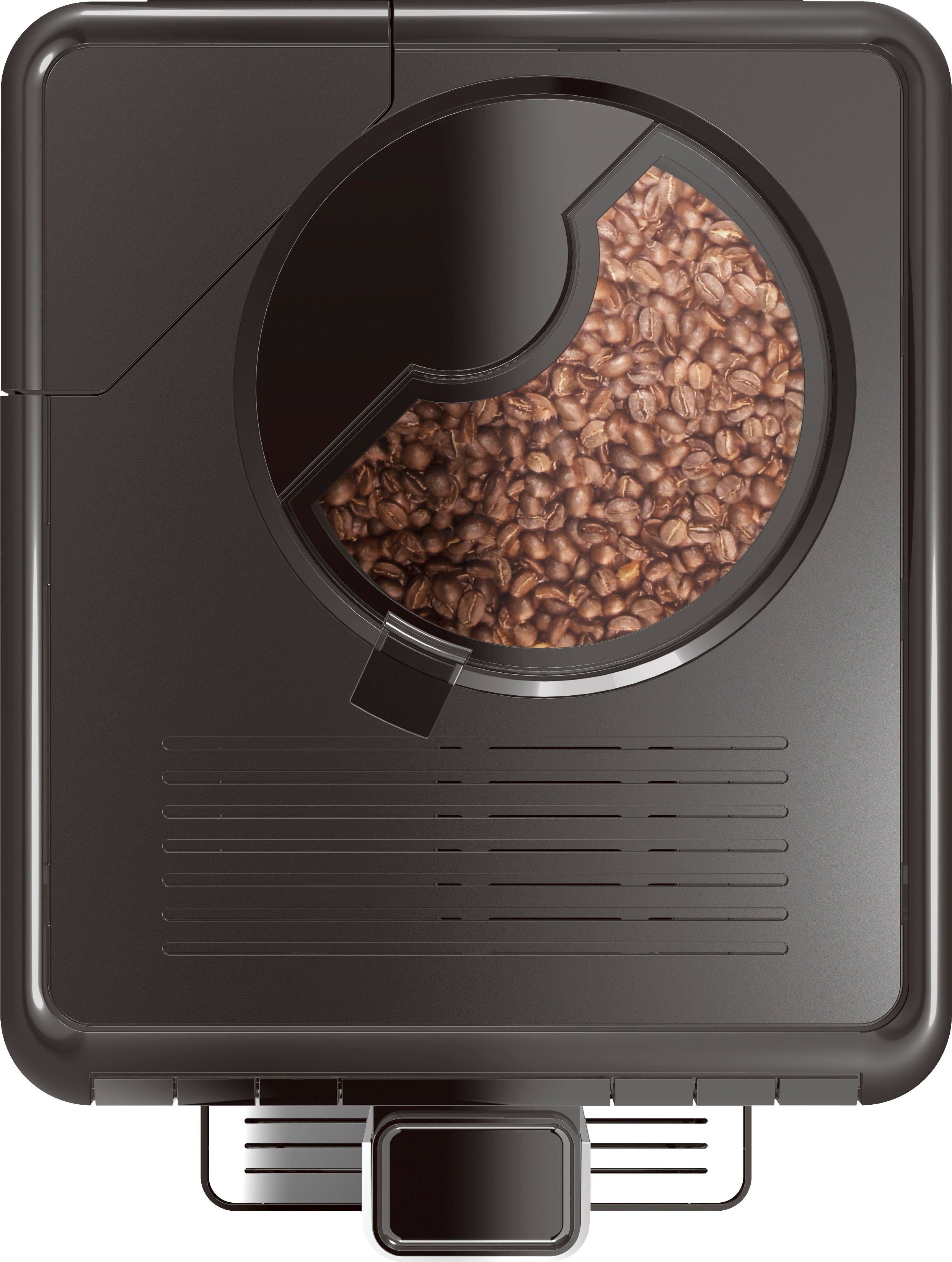 Melitta Kaffeevollautomat Passione® One Touch F53/1-102, schwarz, One Touch Funktion, tassengenau frisch gemahlene Bohnen