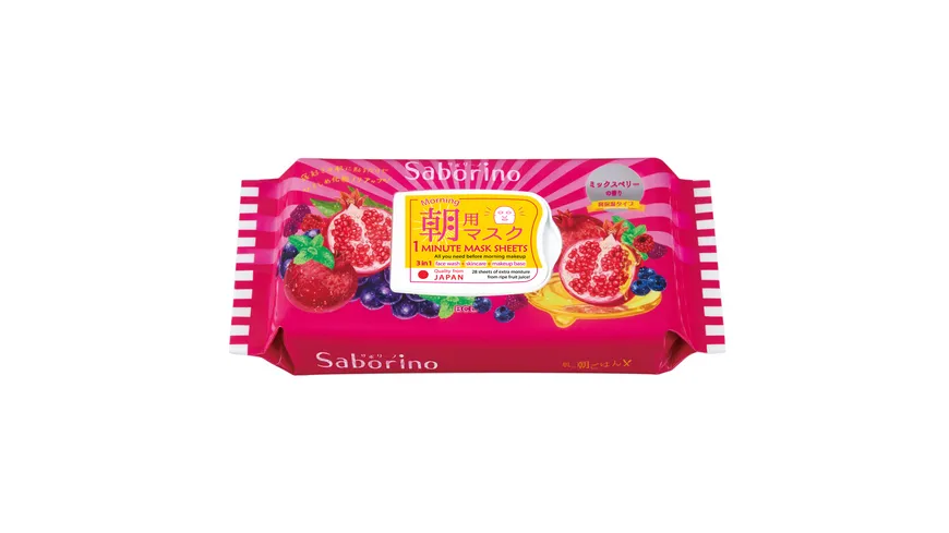 SABORINO Morning Facial Sheet Mask Moisture Rich 272 ml