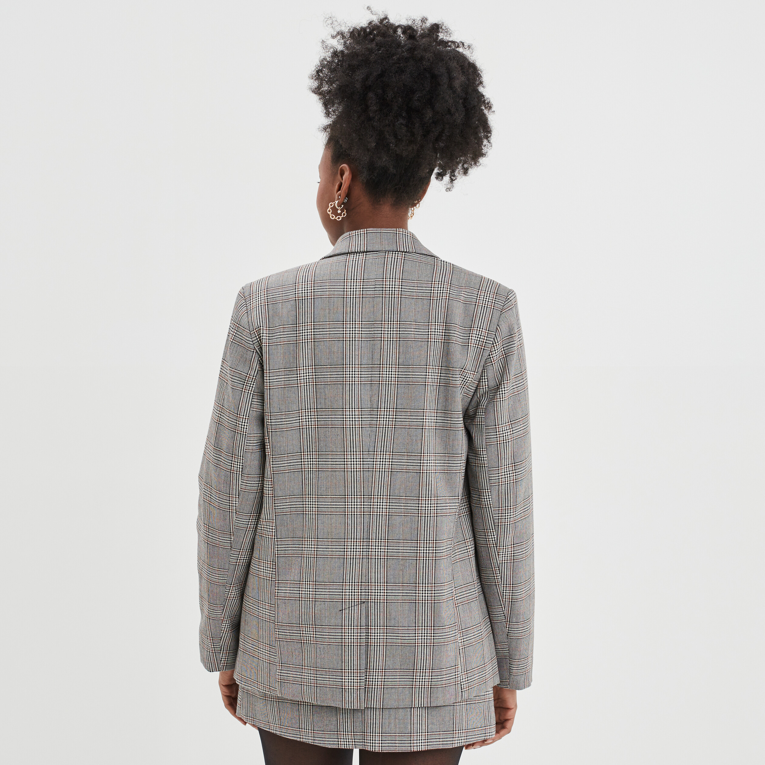 Veste blazer droite doublée beige femme | La Halle