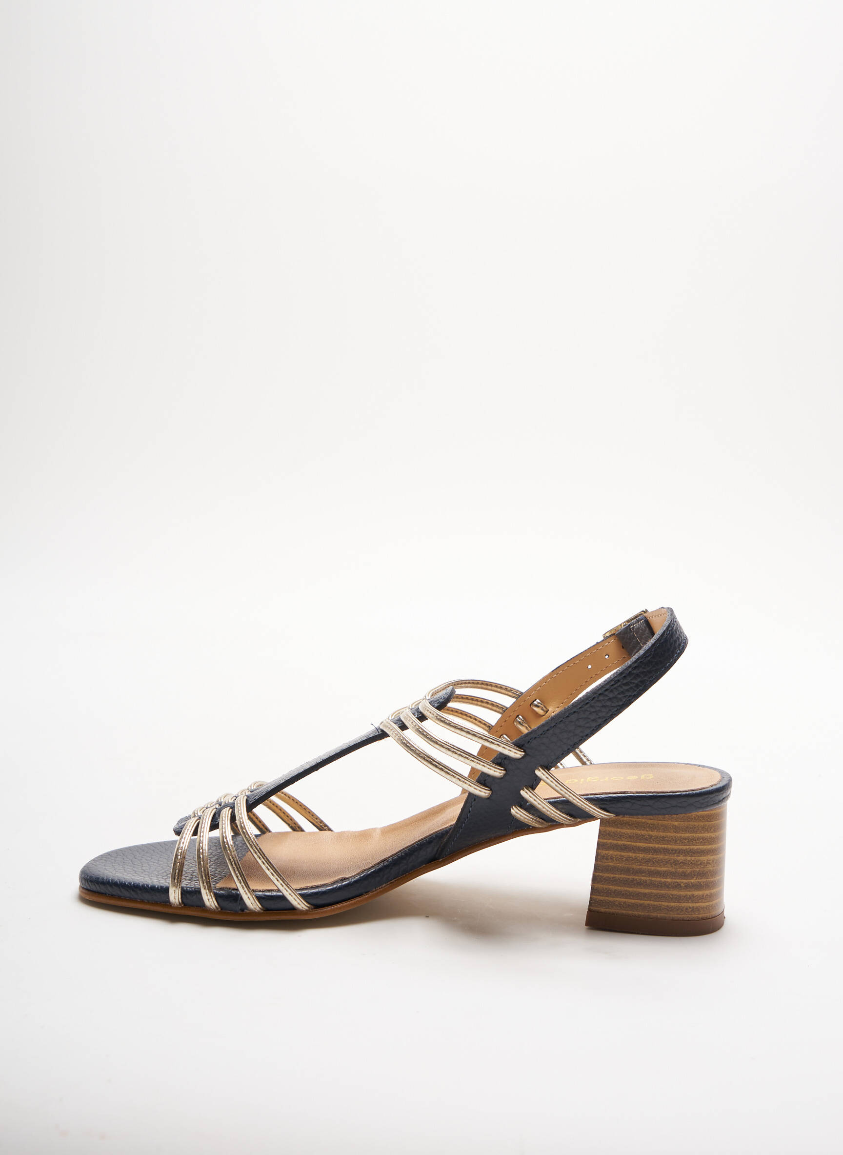 Georgia Rose Sandales Nu Pieds Femme couleur bleu
