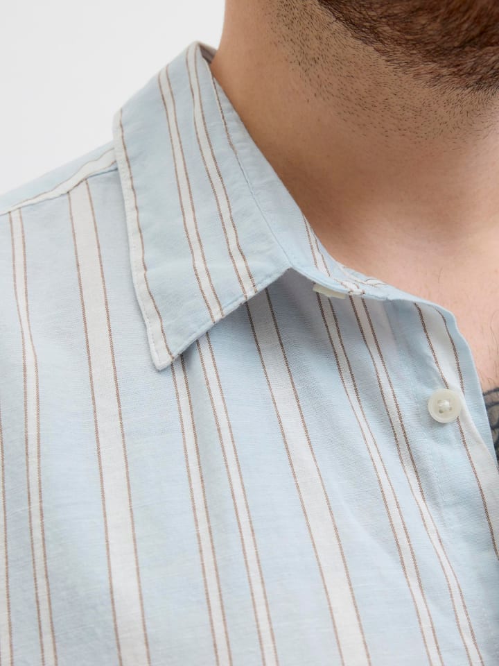 JACK & JONES PLUS Hemd in Skyway günstig kaufen