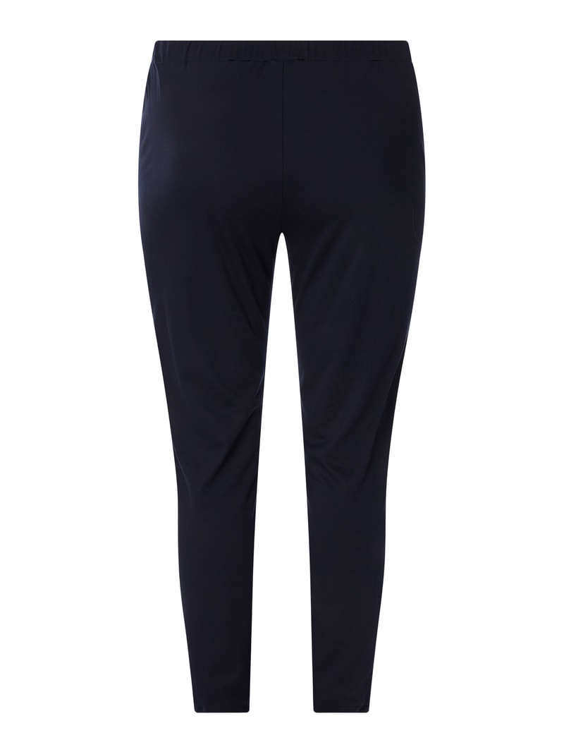 Pyjamahose aus Baumwolle in marineblau