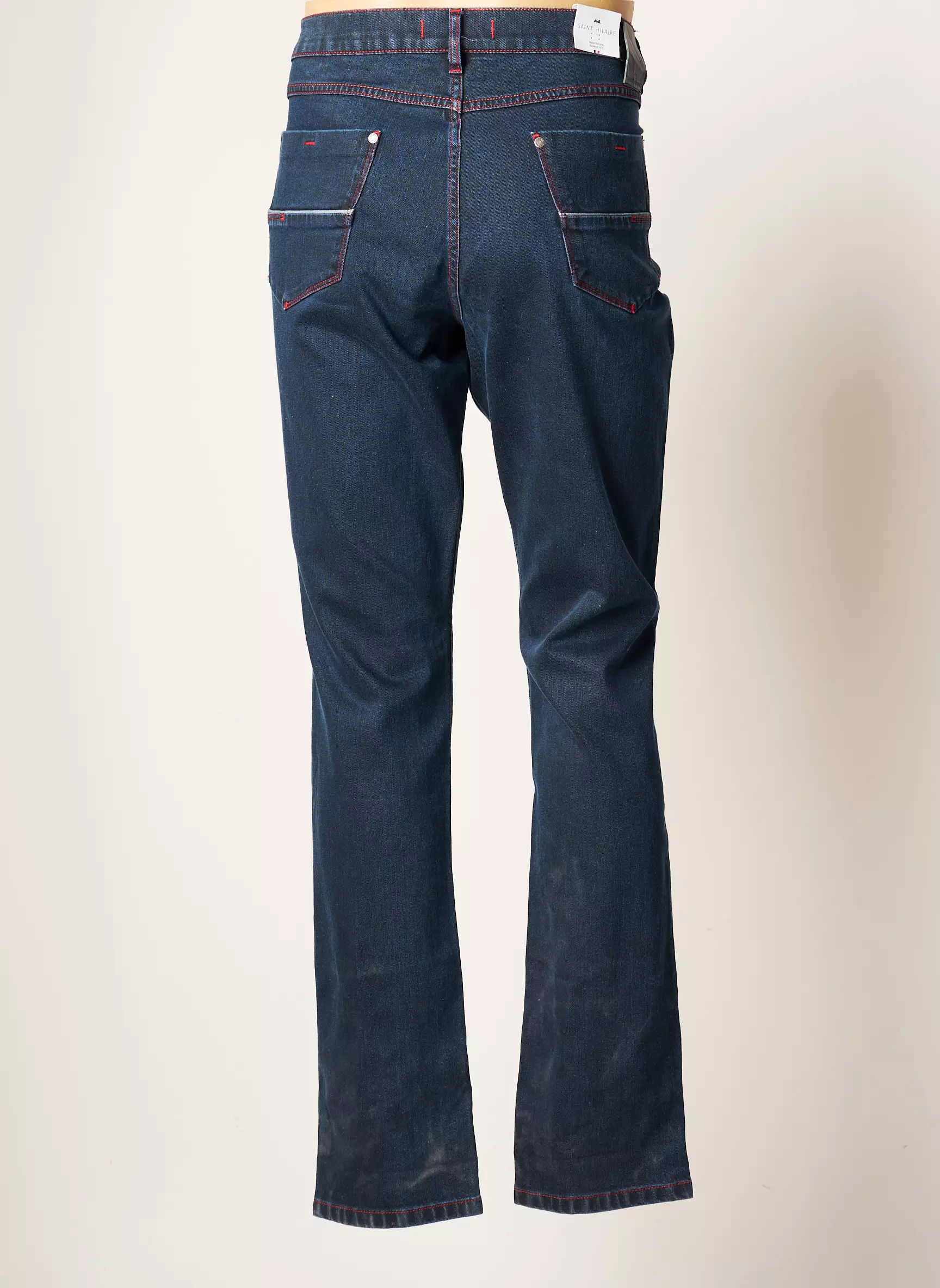 Saint Hilaire Jeans Coupe Droite Homme couleur bleu