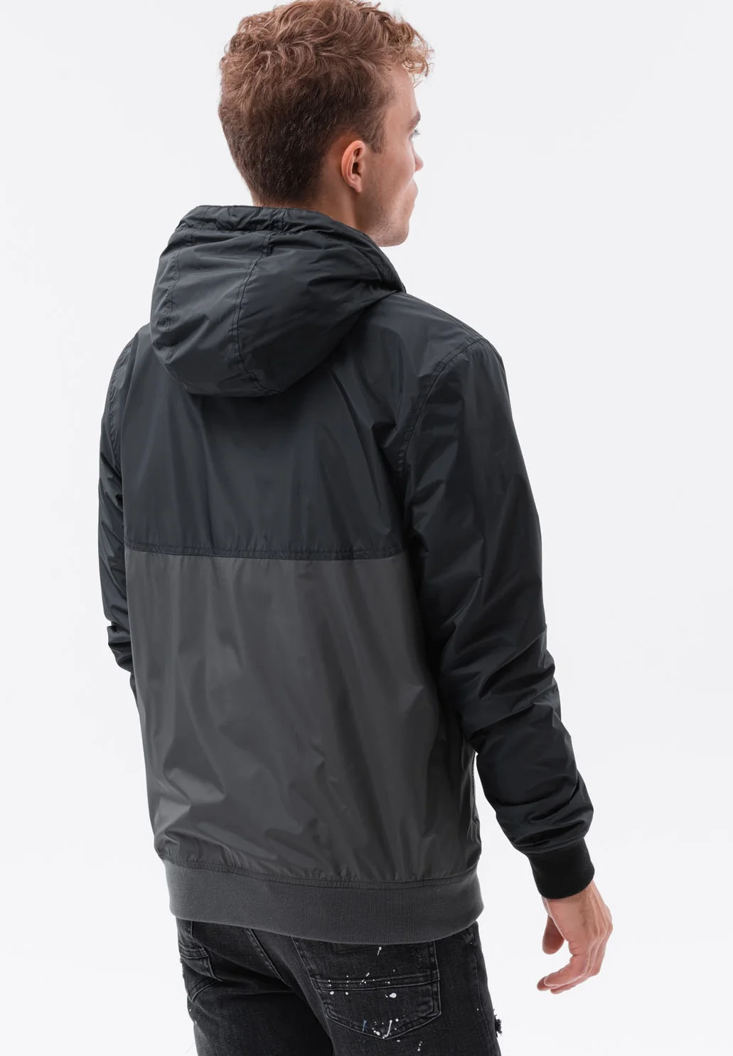 Chaqueta de entretiempo ombré