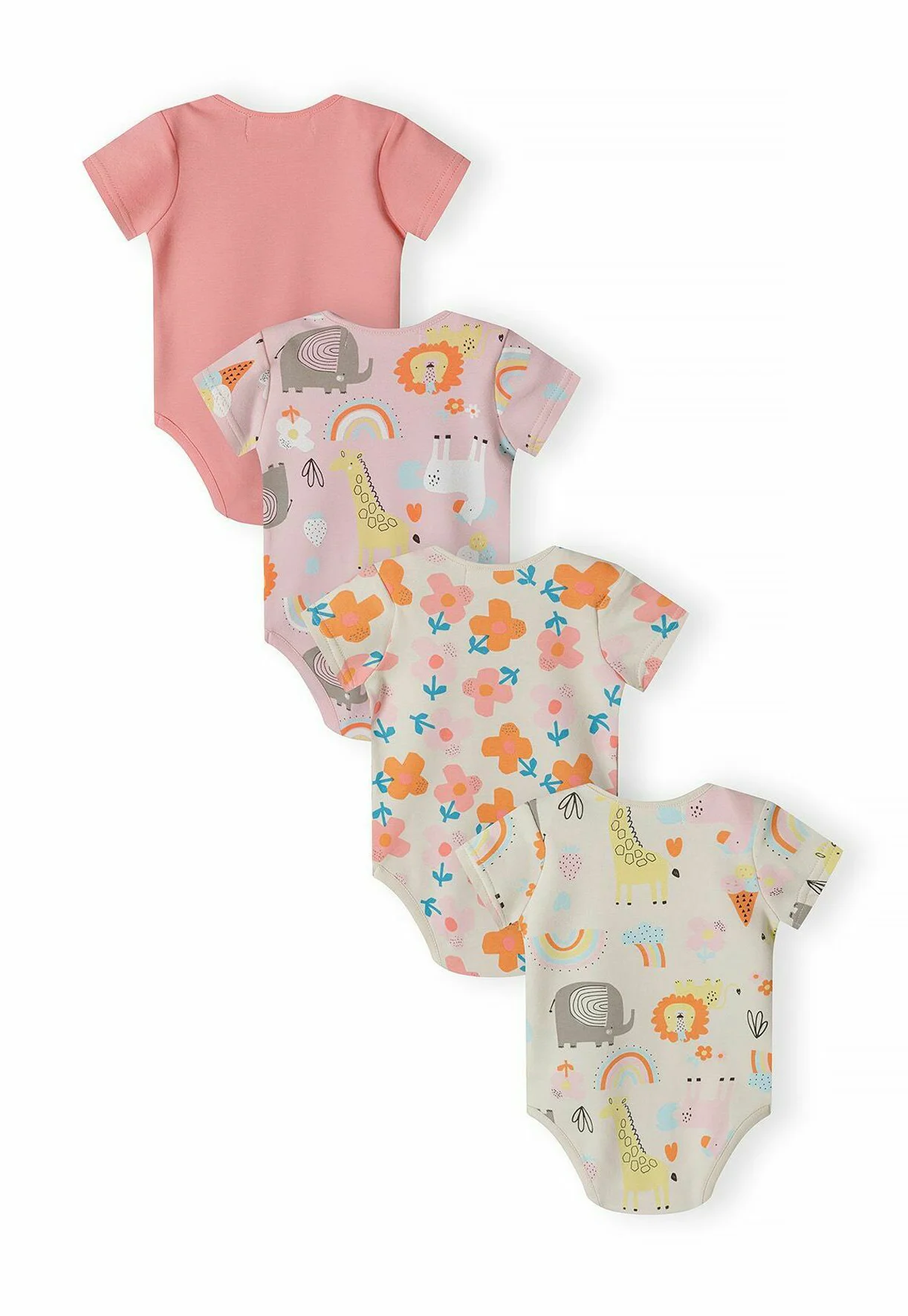 MINOTI PACK DE 4 MANGAS CORTAS - Body