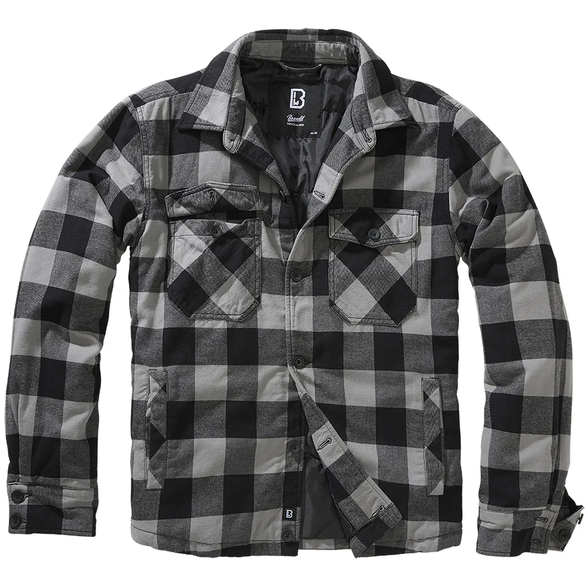 Lumberjacket schwarz-anthrazit