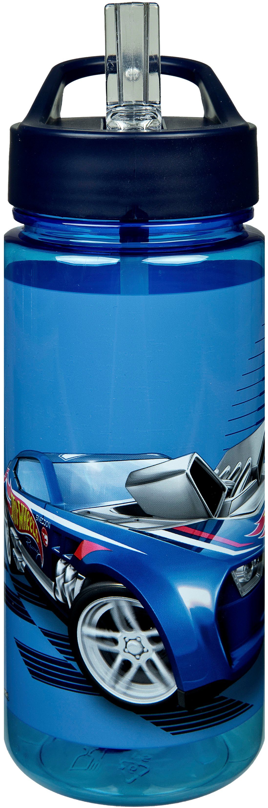 Scooli Lunchbox Hot Wheels, Kunststoff, (Set, 2-tlg), Brotzeitdose & Trinkflasche