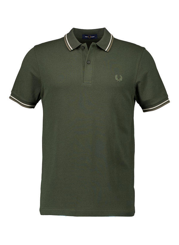 Fred Perry, Polo-Shirt, Baumwoll-Piqué, oliv