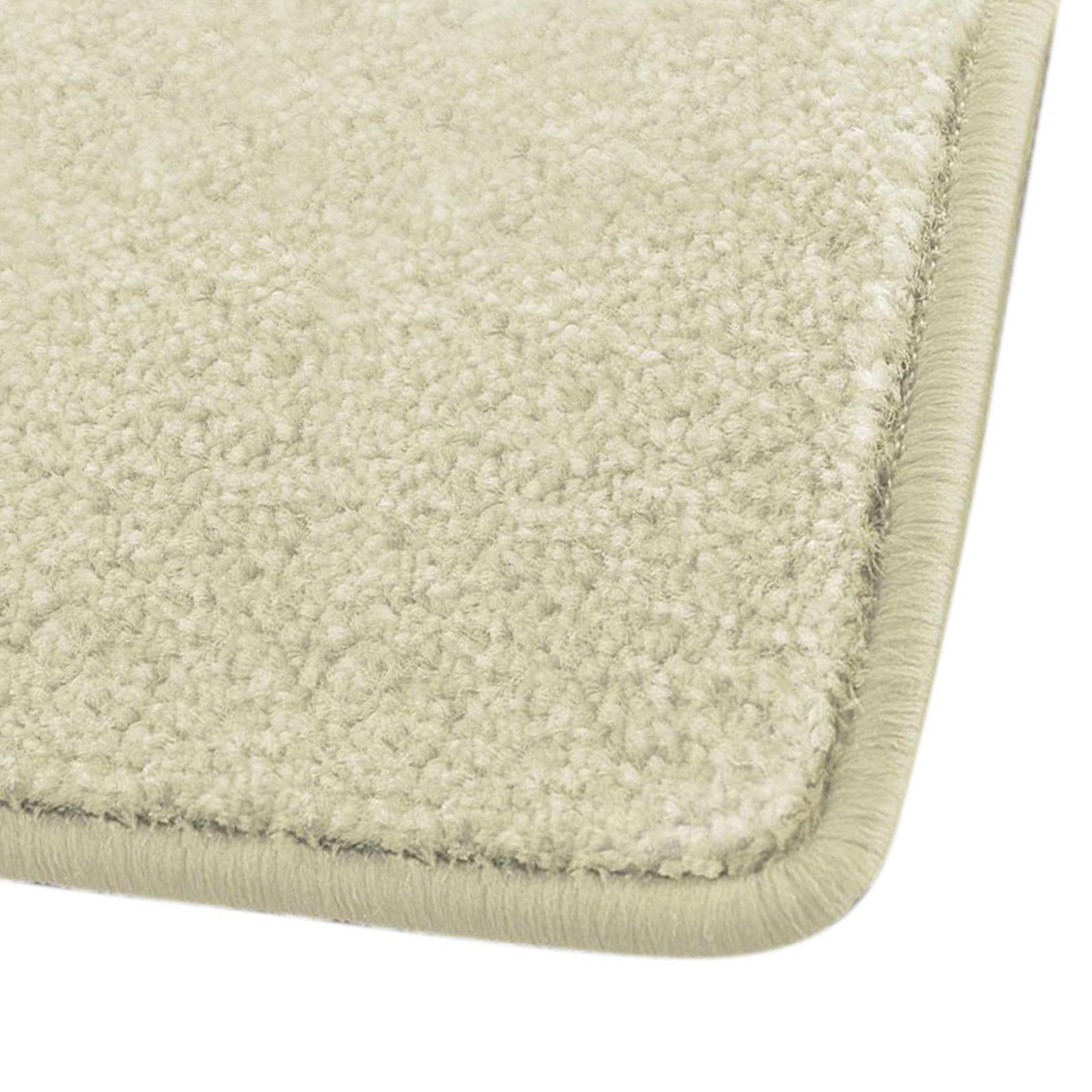 Hochflor-Bettumrandung Dynasty Creme, 3 Größen, Läufer, ideal im Schlafzimmer Floordirekt, Höhe 8.5 mm, (3-tlg), Velours