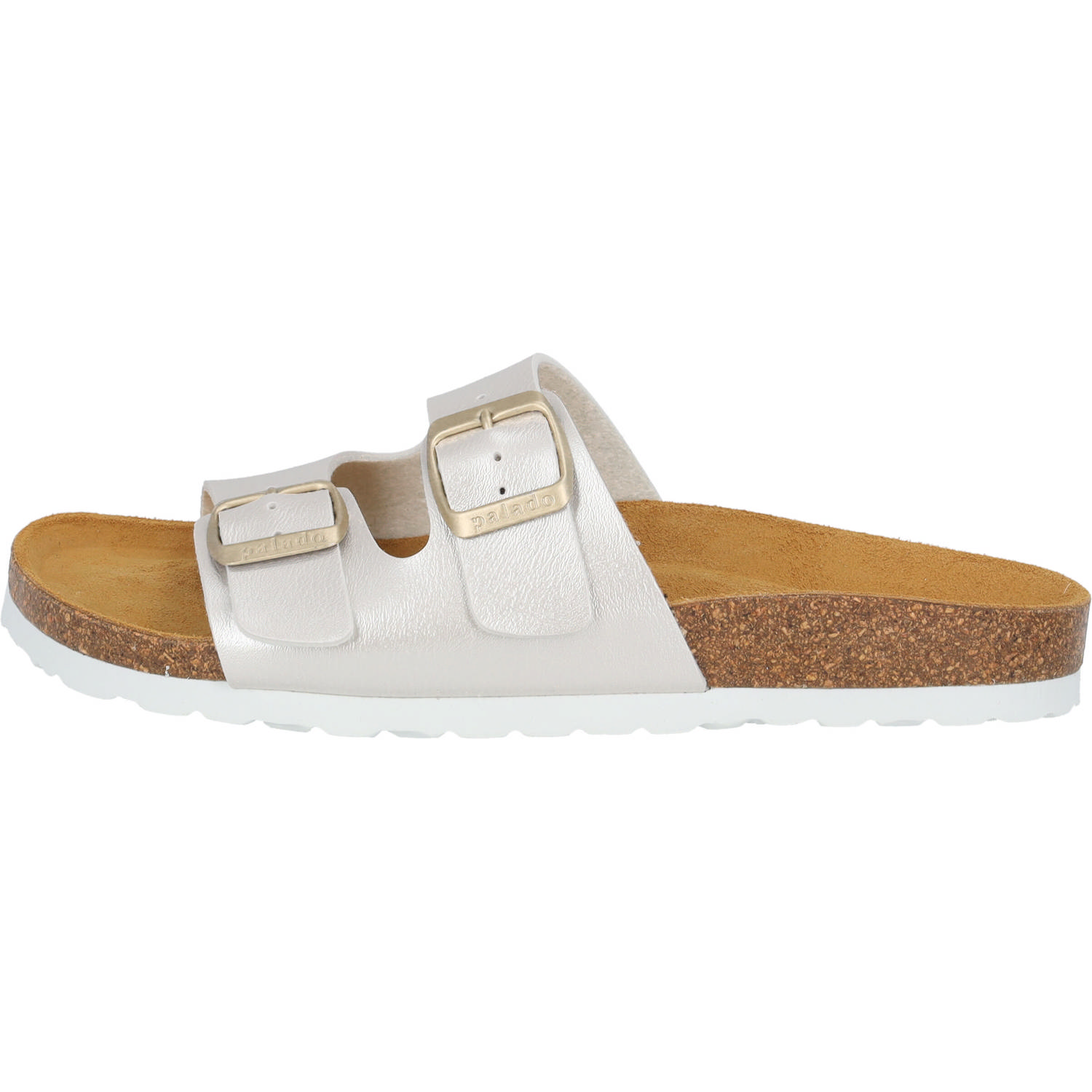 Palado Milos Metallic, Pantoletten, Damen, silber metalic