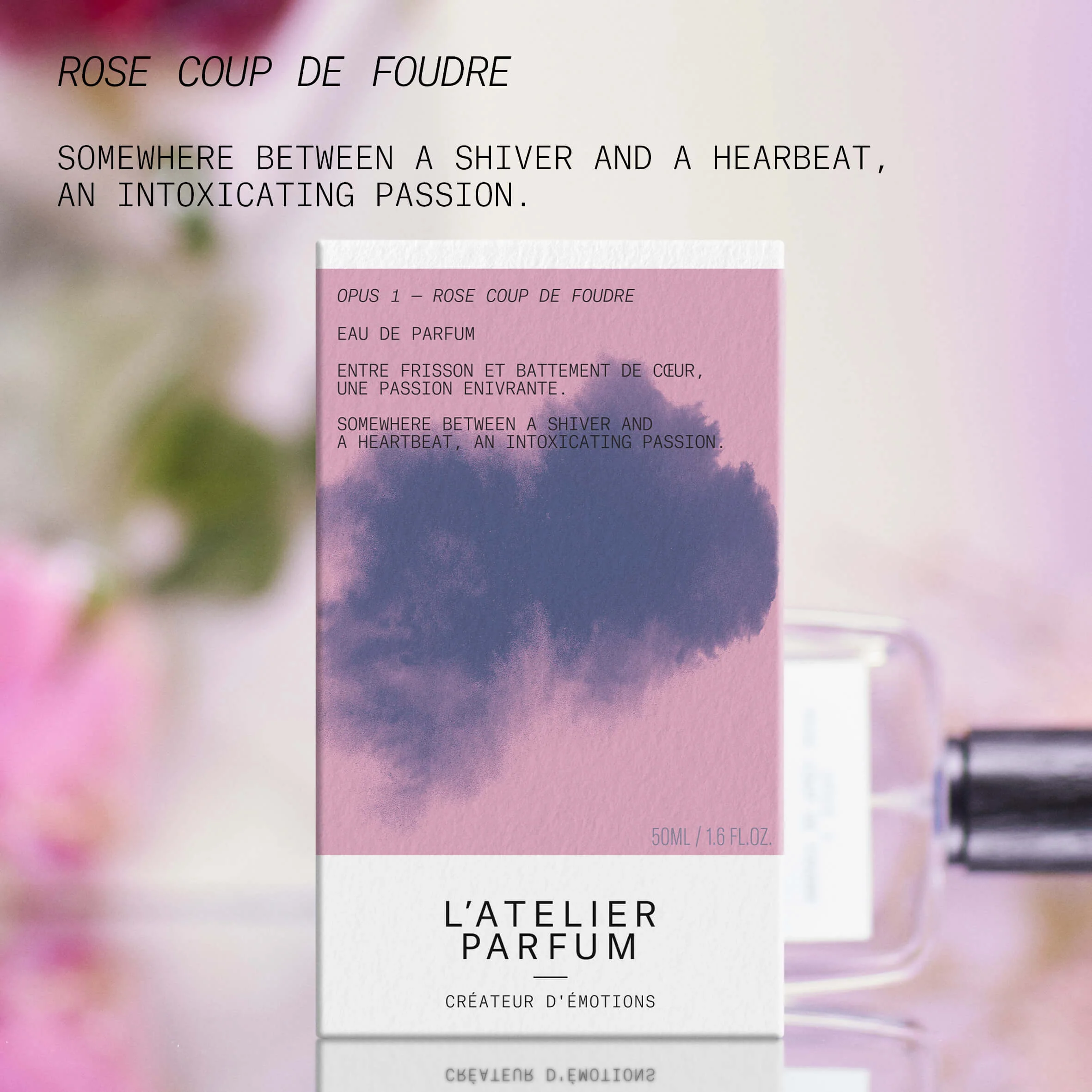 Opus 1 - Le Jardin Secret Rose Coup de Foudre - Eau de Parfum, Eau de Parfum Unisex