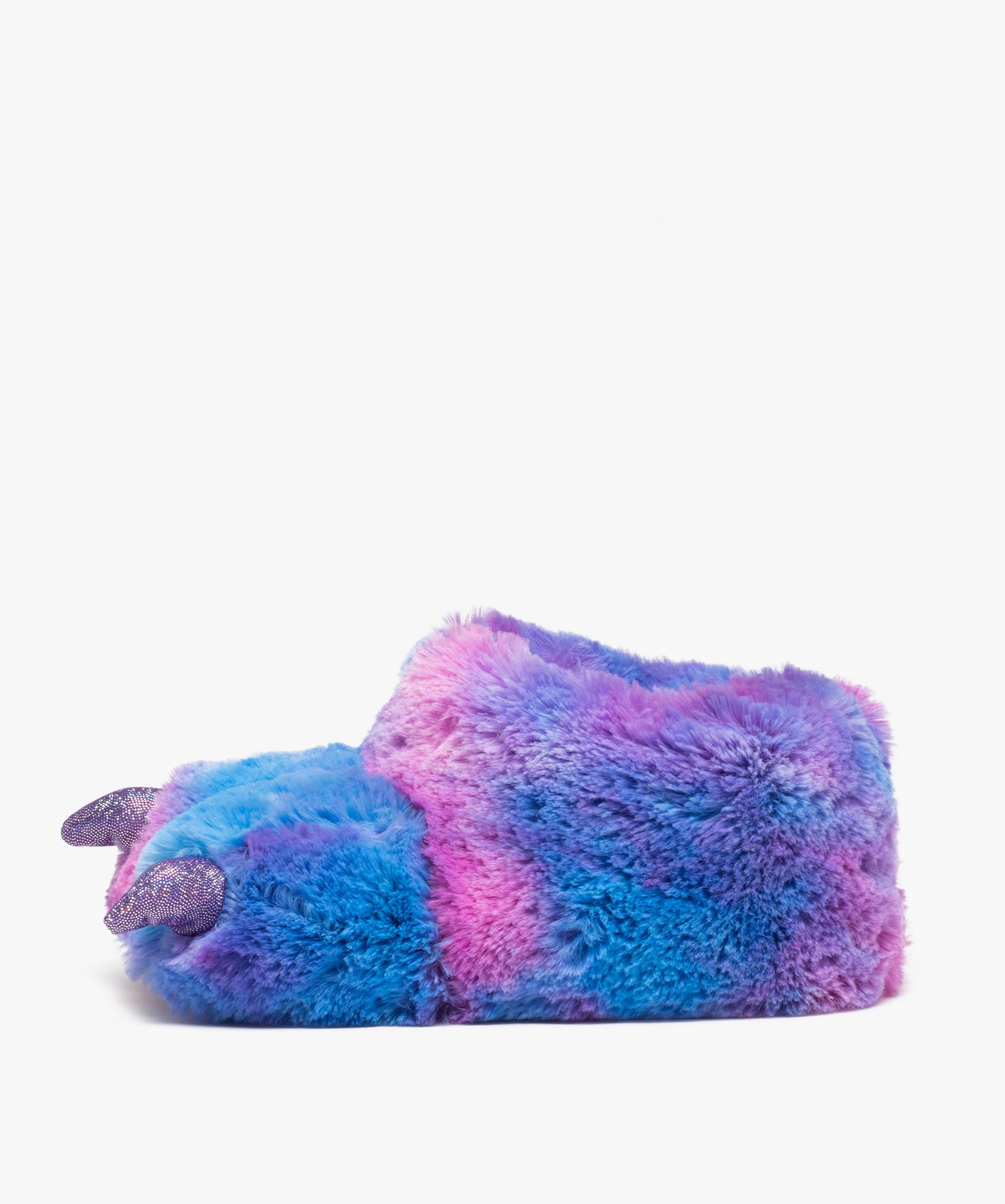 Chaussons fille 3D en forme de patte de monstre violet | GEMO