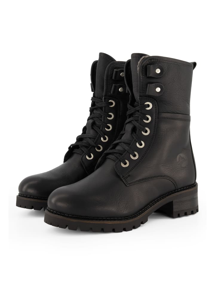 TRAVELIN' Ankle Boots Myre in Schwarz günstig kaufen