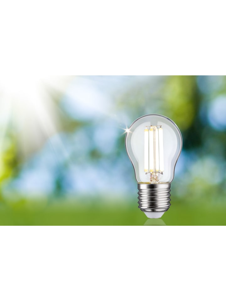 paulmann Eco-Line Filament 230V LED Tropfen E27 1er-Set  80 mm 840lm 4W 4000K  Klar A günstig kaufen onesize