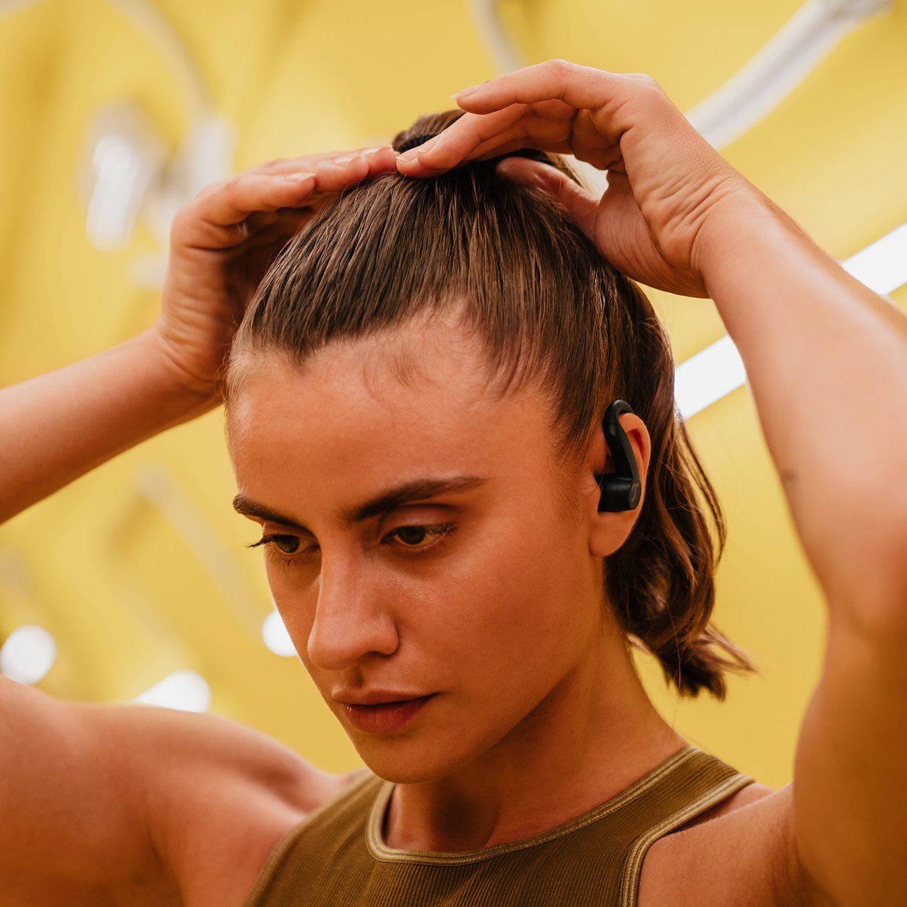 Teufel AIRY SPORTS TWS wireless In-Ear-Kopfhörer (Smarte Touch-Steuerung an der Ohrmuschel für Musiksteuerung, Telefonannahme, Sprachassistent und Lautstärke, Sprühwassergeschützt nach IPX3, resistent gegen Regen, Schmutz und Staub)