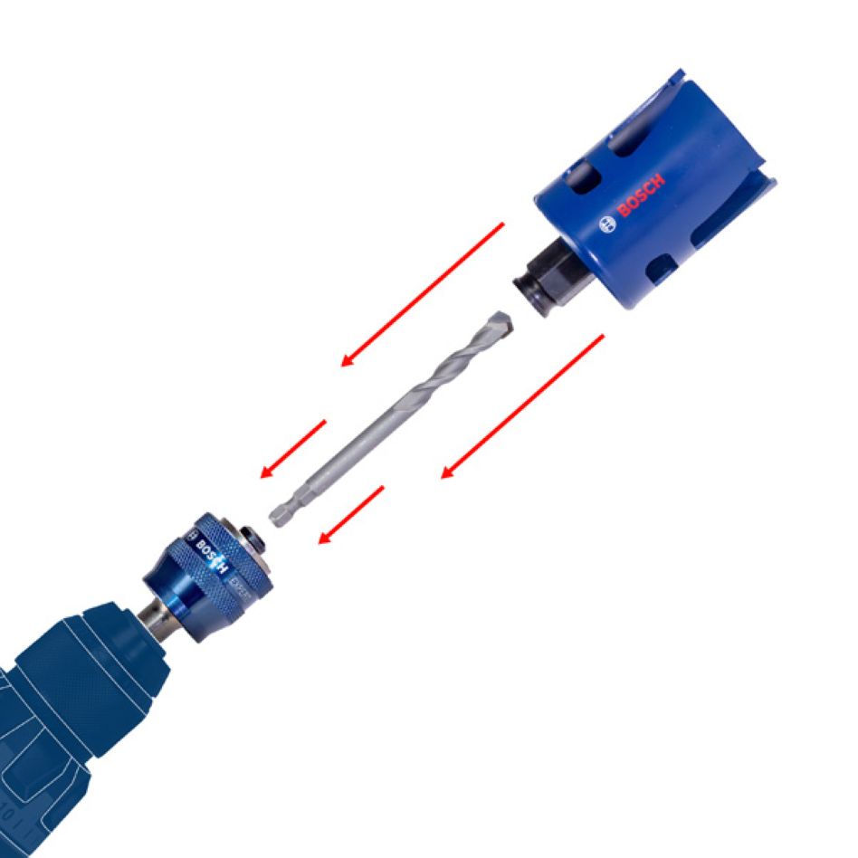 Príslušenstvo Bosch Blue Accessories 2608901883 EXPERT Power-Change dierová píla Multi Material 35 mm