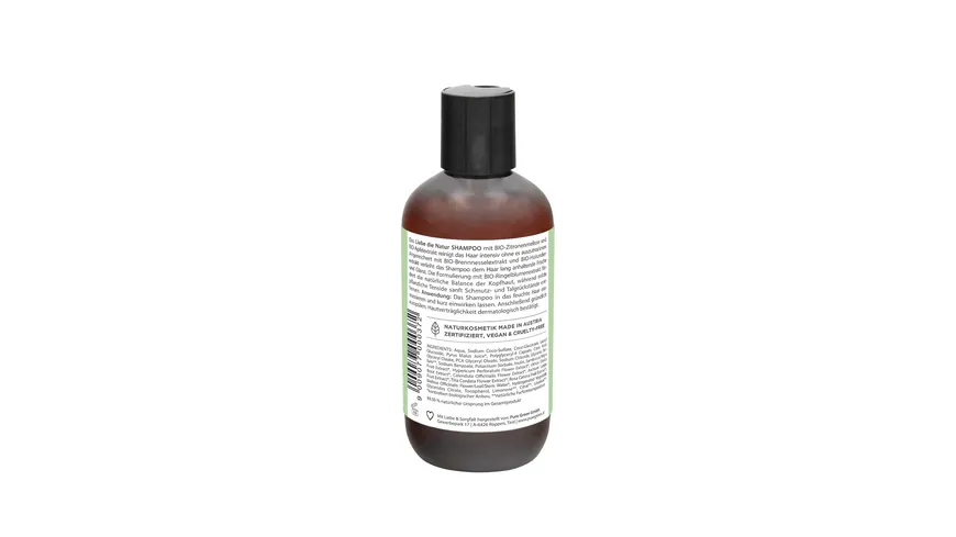 LIEBE DIE NATUR - natürliches Shampoo Zitronenmelisse 200 ml
