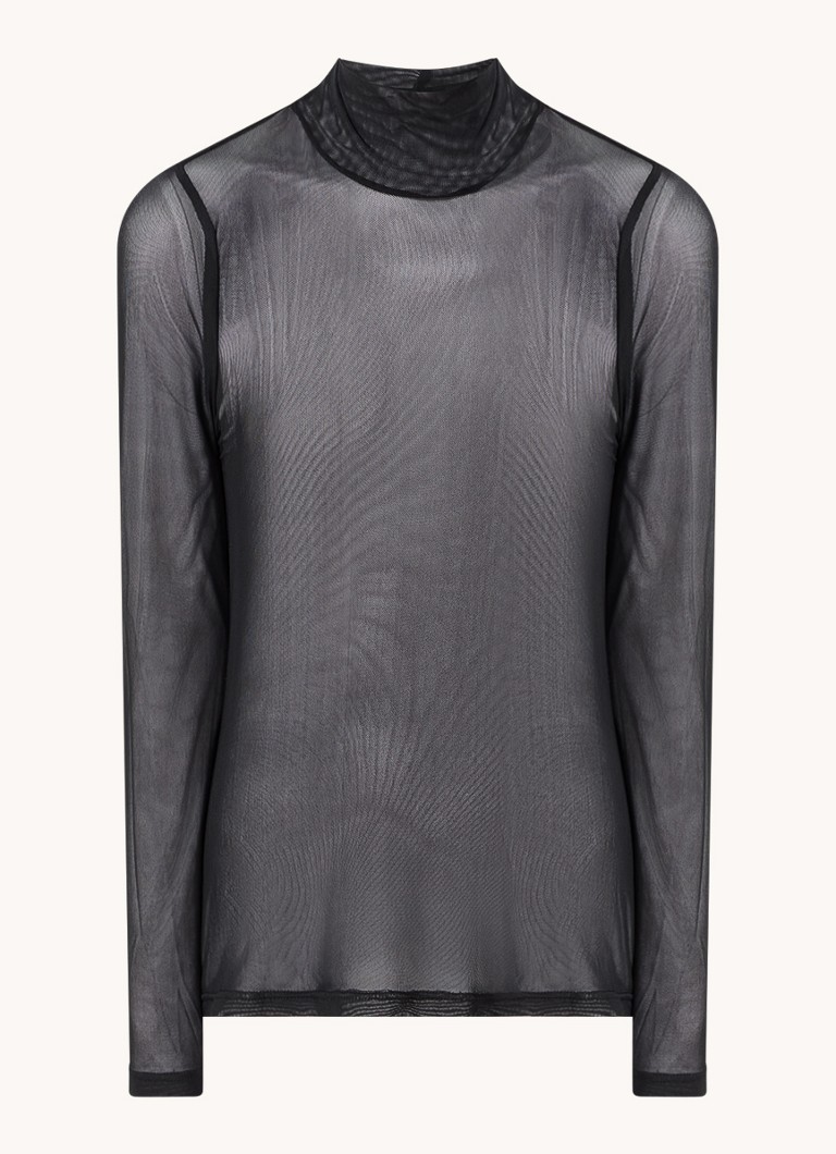 Co'Couture puoliläpinäkyvä verkkotoppi