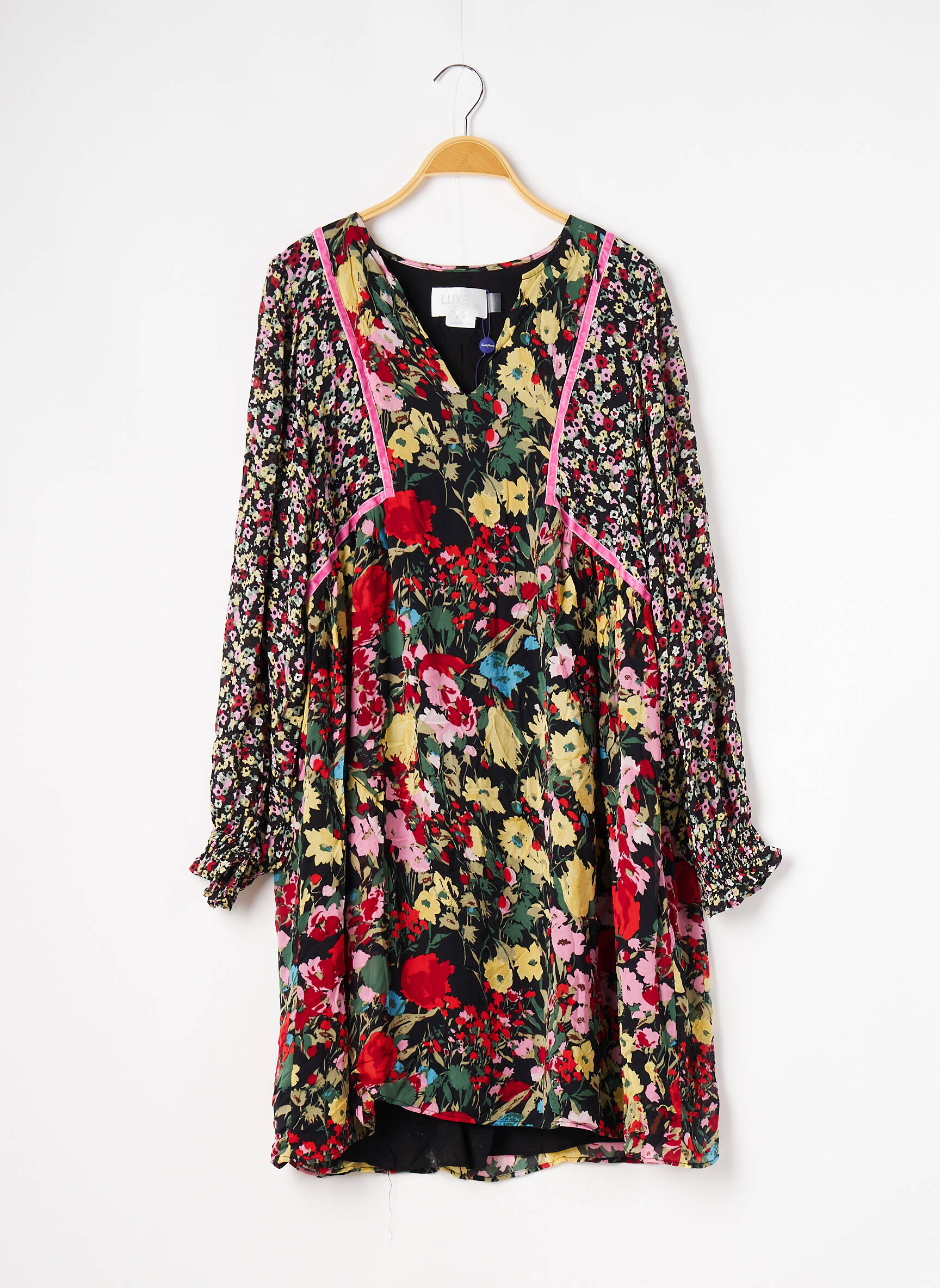 Luxe By Seraphine Robes Maternite Femme couleur noir