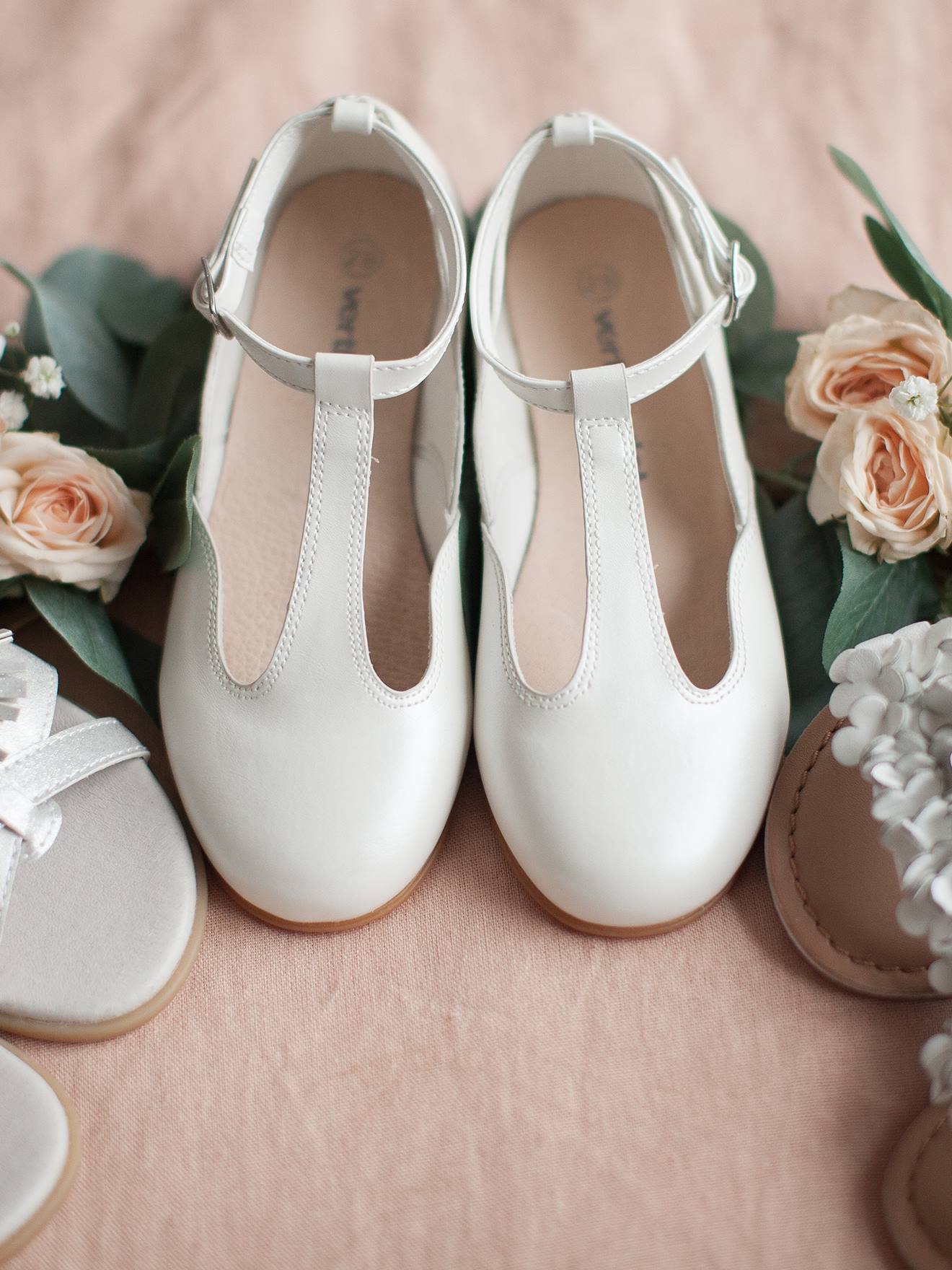 Vertbaudet Festliche Mädchen Ballerinas - zartrosa
