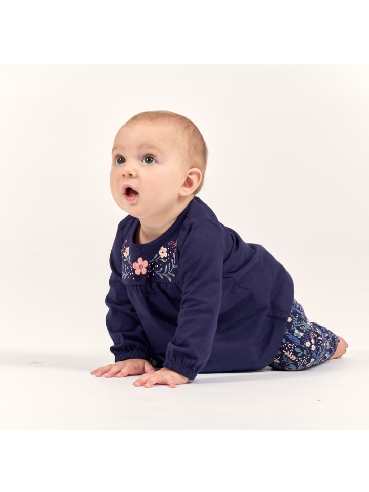 Sense Organics Baby Tunika Edith Flowers in Dunkelblau günstig kaufen 92