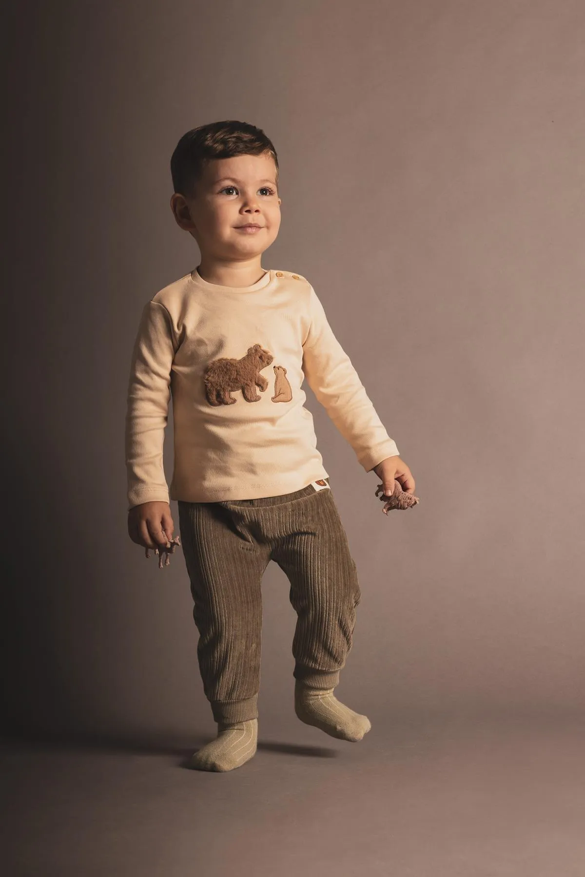 DeFacto  Baby-Jogginghose aus Spitzensamt für Jungen