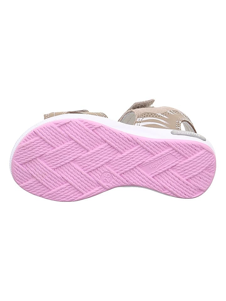 superfit Leder-Sandalen in Beige günstig kaufen 24