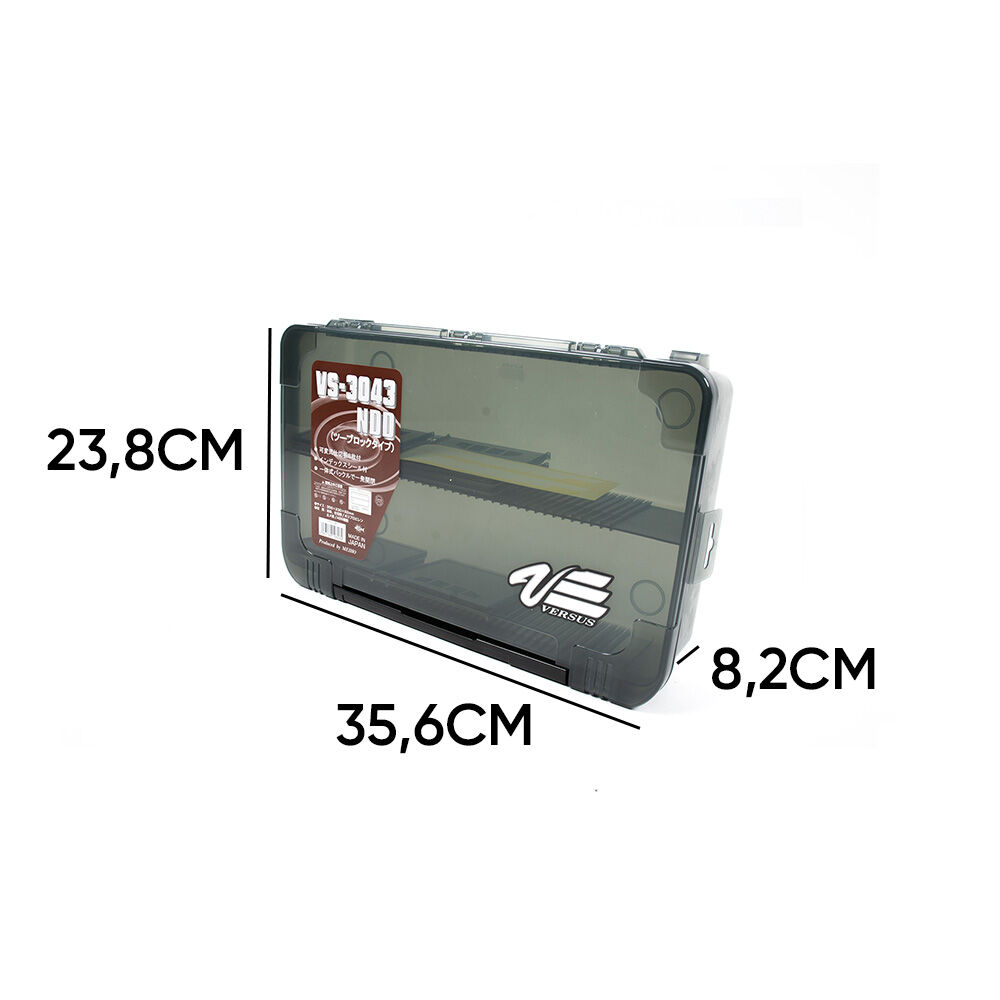 Boite Versus VS-3043NDD-Noir 35,6x23x8,2 cm