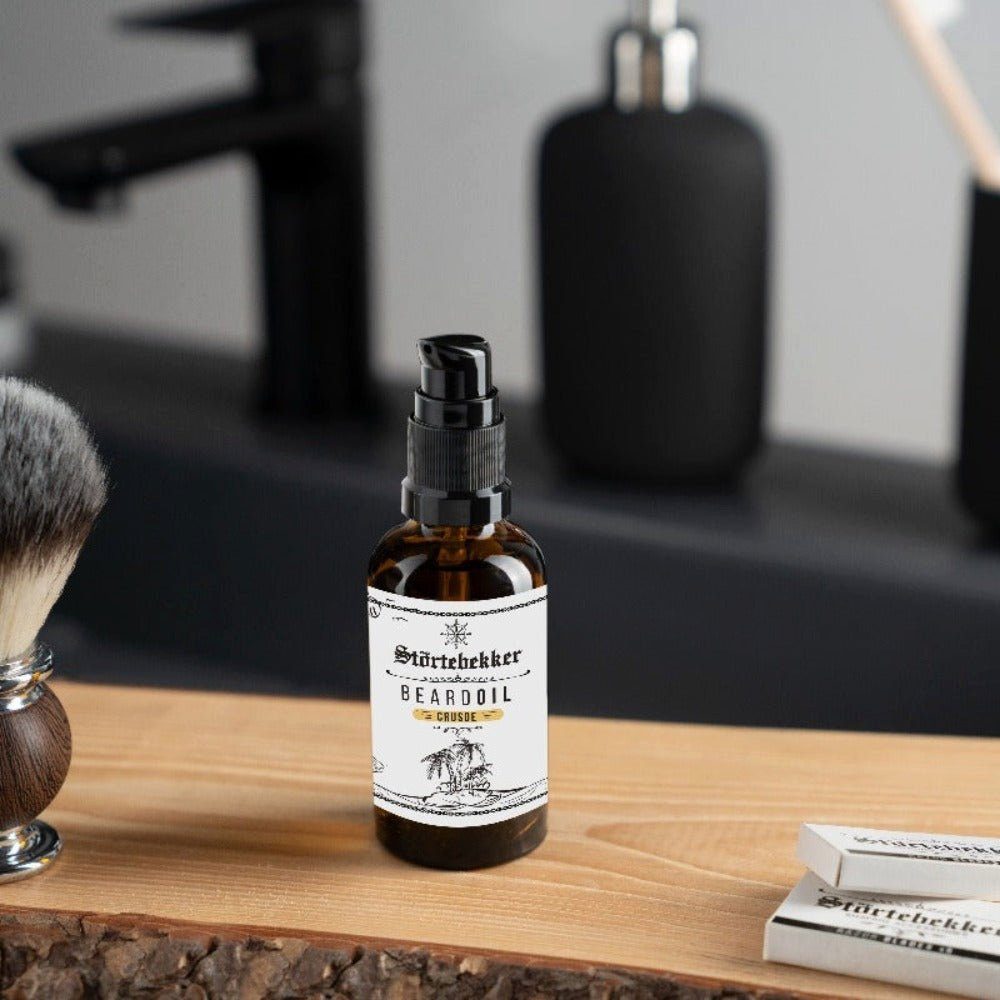 Störtebekker Bartstyling-Set Bartpflege Set - inklusive Bartöl, Bartkamm und Bartbürste