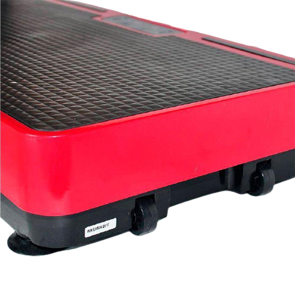 Gymform® Vibrationsplatte VibroMax Plus Trainingsplatte, 200,00 W, 99 Intensitätsstufen, (4 tlg), 10 Programme, inkl. Widerstandsbänder und Fernbedienung