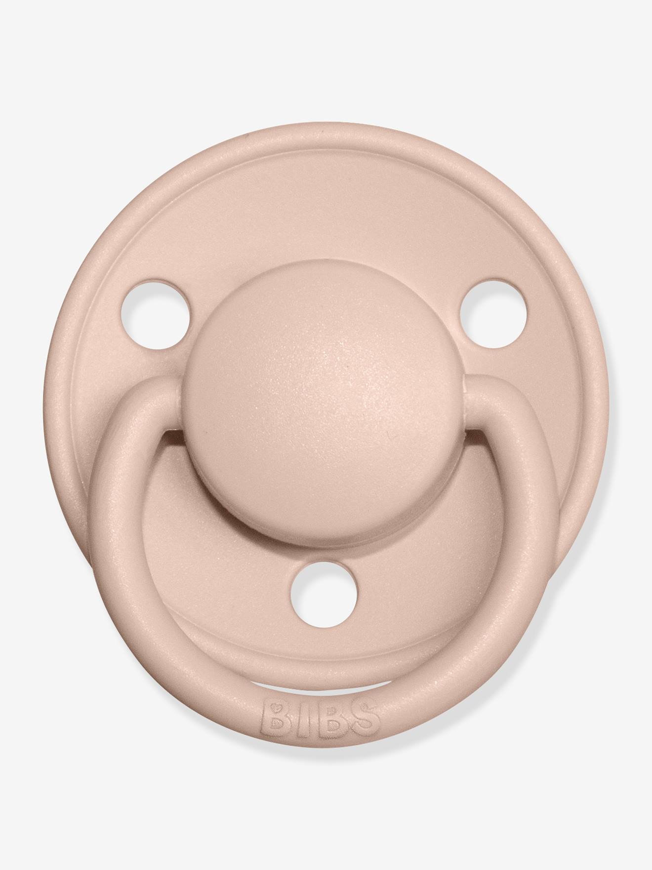 Bibs 2er-Pack Beruhigungssauger DE LUX BIBS, Silikon - grau+blau