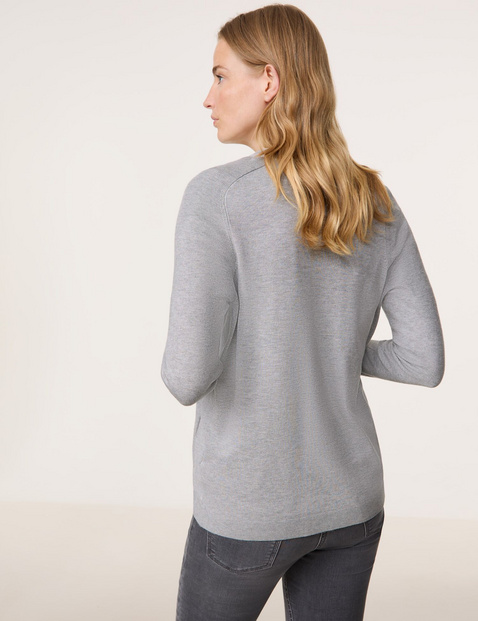 Offener Cardigan aus Feinstrick