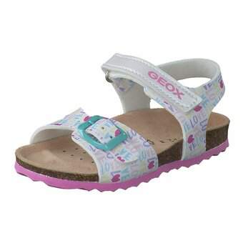 Geox B Sandal Chalki Girl in weiß
