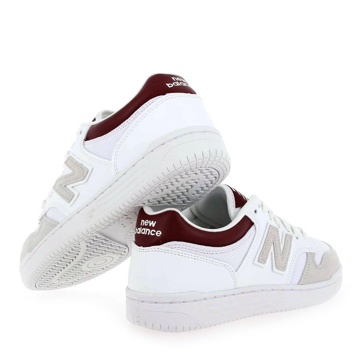 New Balance  BB480LKB - Blanc Bordeaux