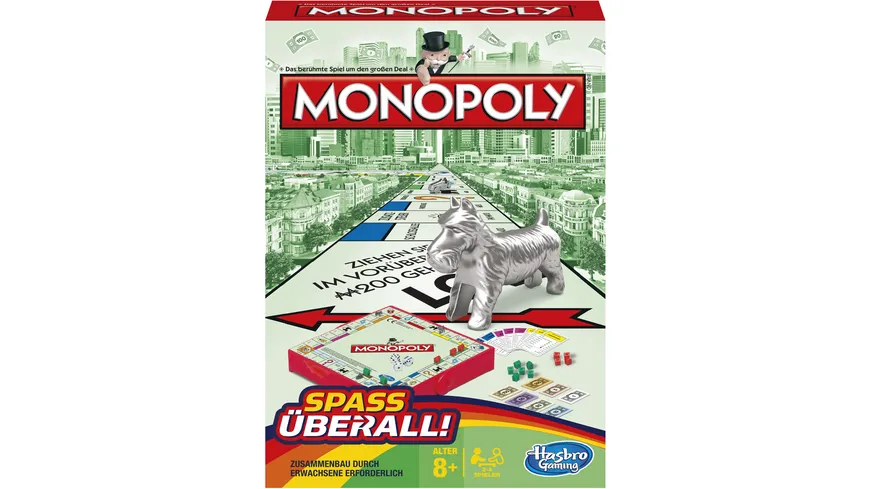 Hasbro - Monopoly Kompakt