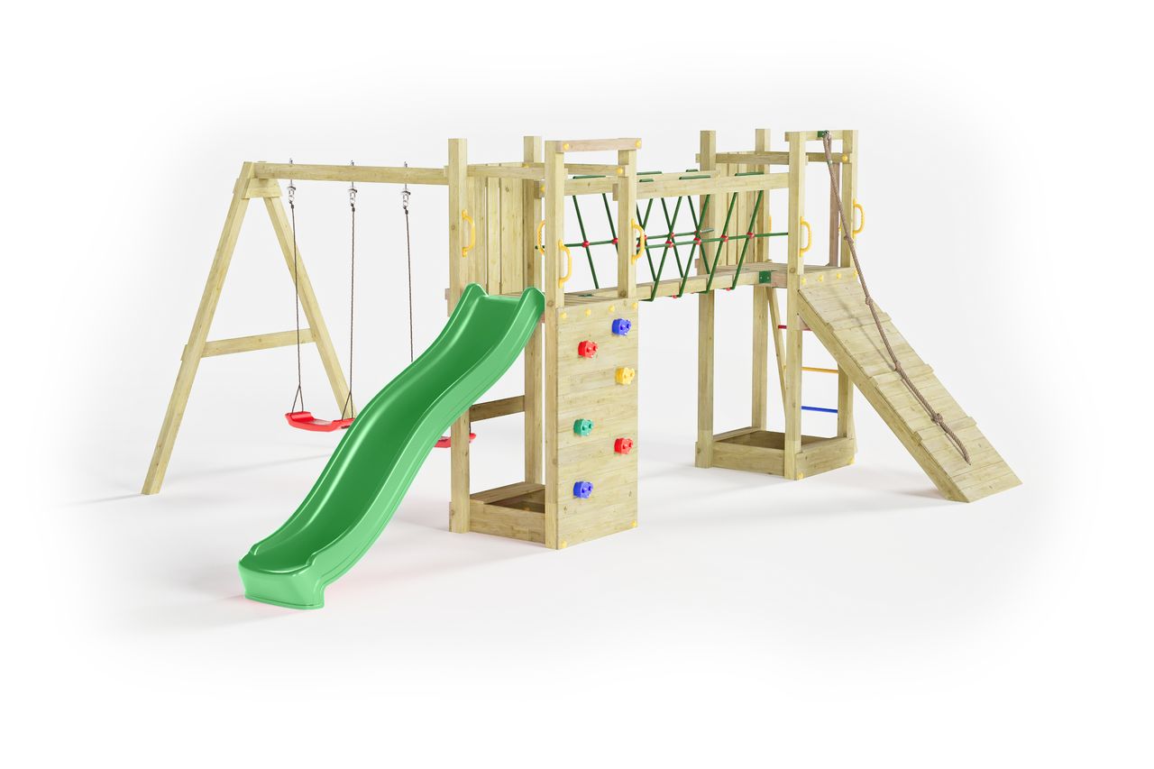 FUNGOO FUNGOO Spielturm Klettergerüst Maxi Funny Exposure