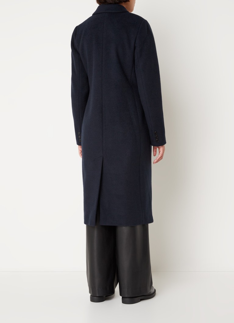 Modström Odelia double-breasted coat in wool blend