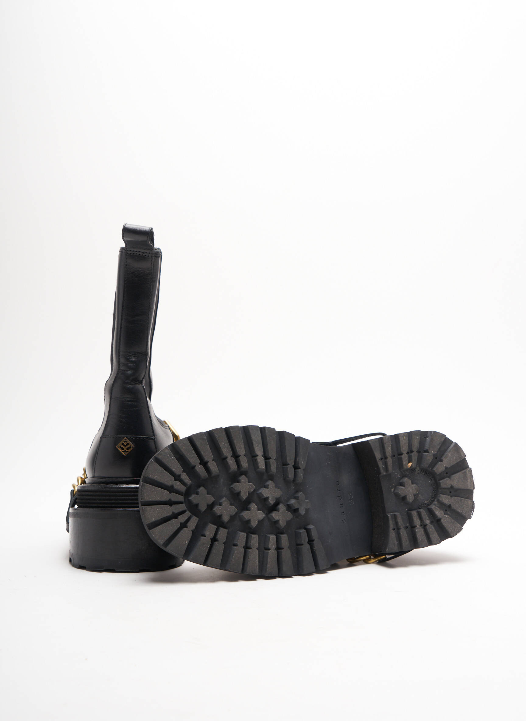 Sandro Bottines Femme couleur noir