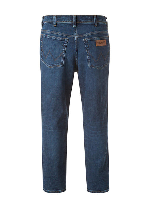 Wrangler, Jeans Texas, Straight Fit, Baumwoll-Stretch, blau