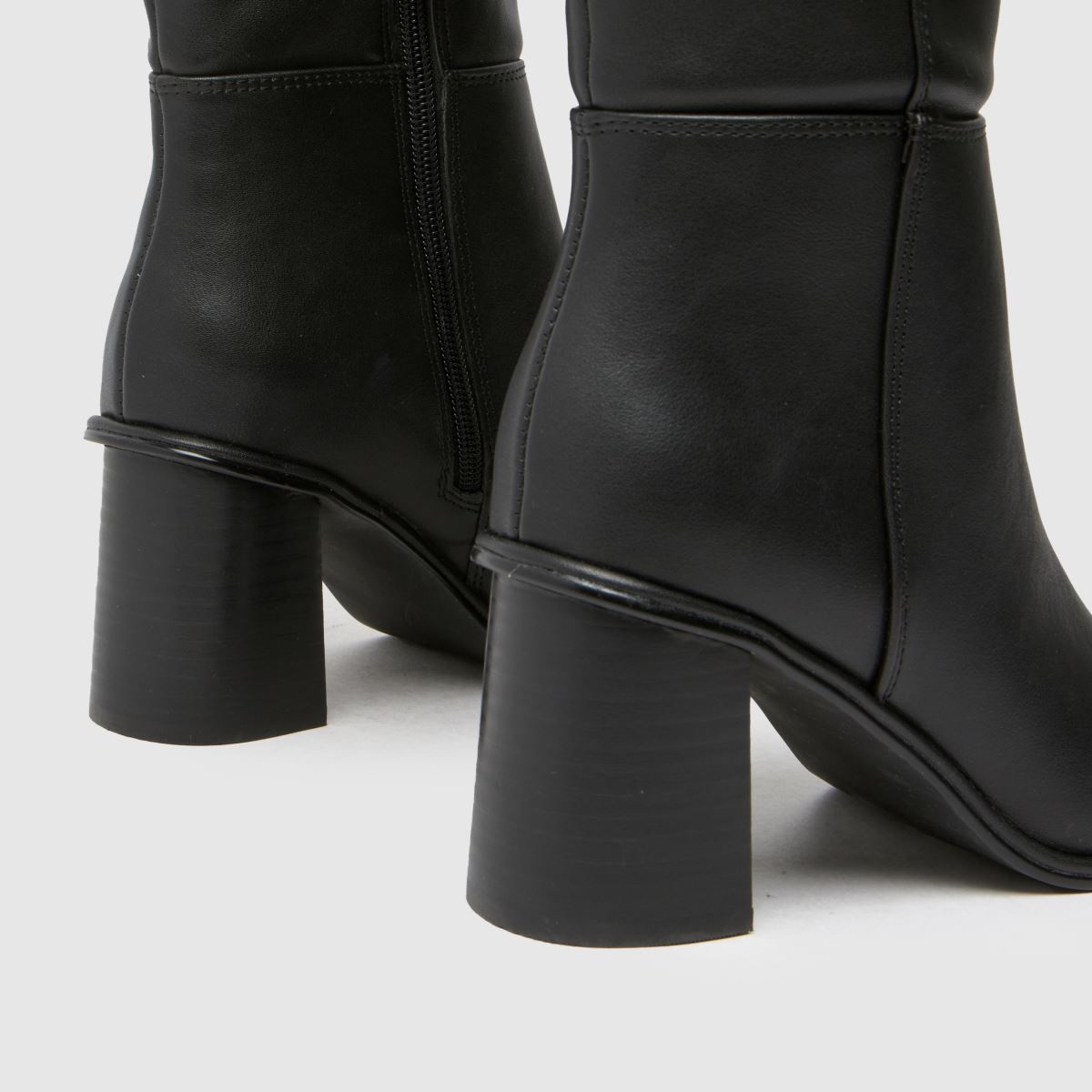 Schuh – Daria – Svarta knähöga stövlar