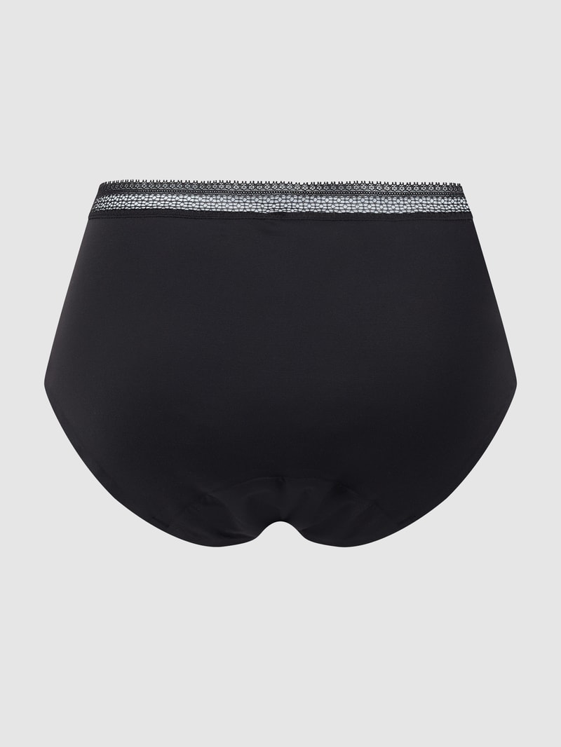 Perioden-Slip aus Mikrofaser Modell 'Period Panty' in schwarz