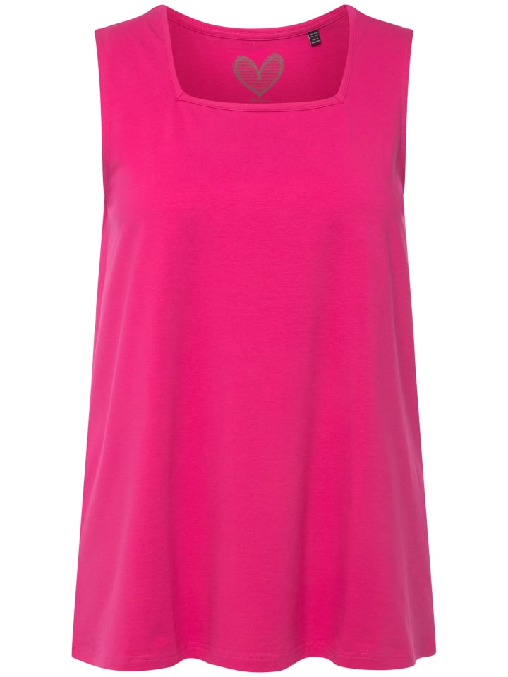 Ulla Popken Shirt in fuchsia pink günstig kaufen 50-52
