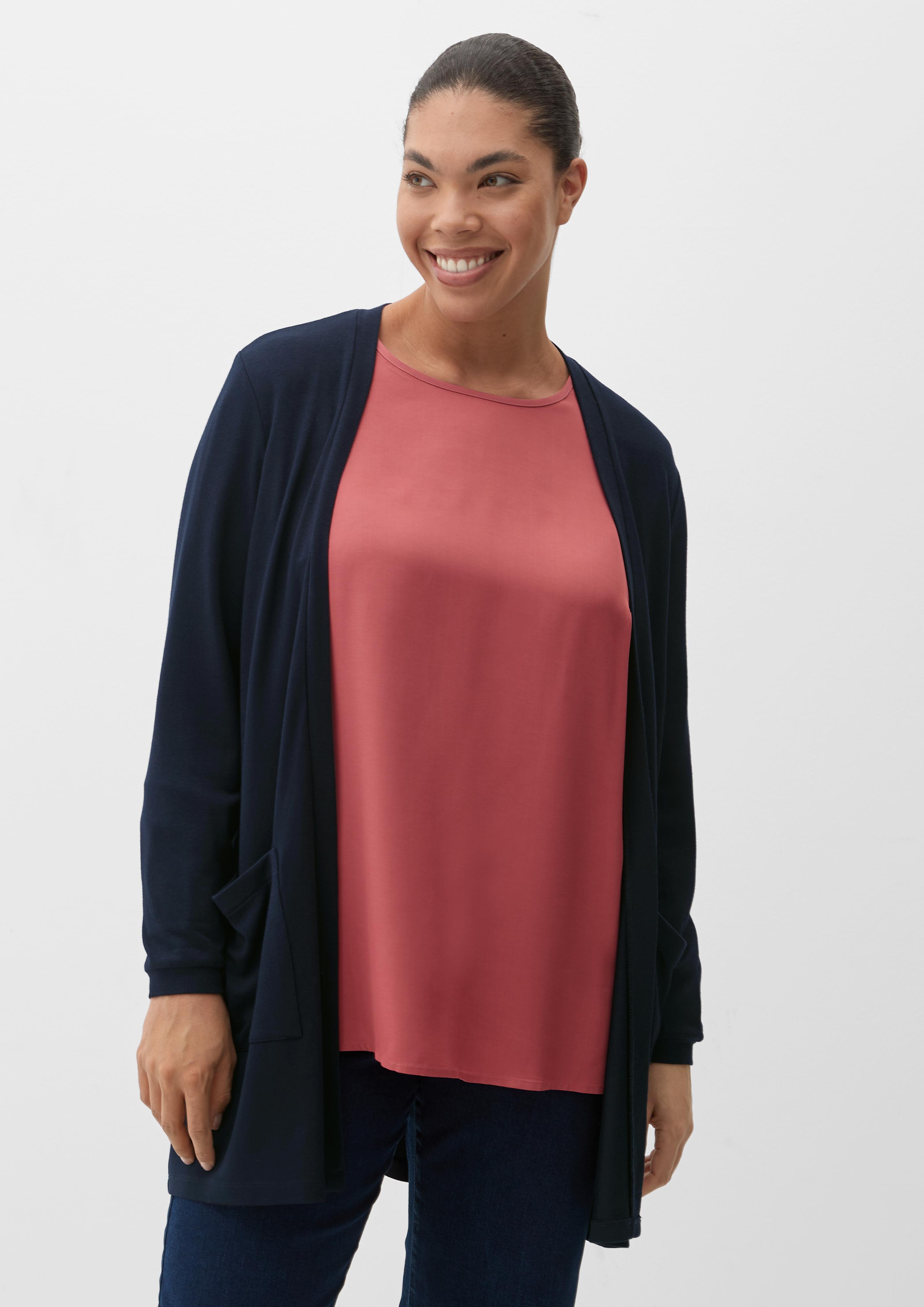 Cardigan mit aufgesetzten Taschen  2134802-5959
